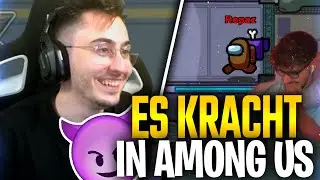 ICH BIN IMPOSTER UND ELI WIRD SAUER!👿Salzige Runden AMONG US🧂👑Repaz