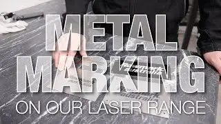 Metal Marking on the Rowmark Laser Range
