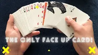 Astonishing Card Trick Tutorial - Make Their Card Turn Over By Itself!