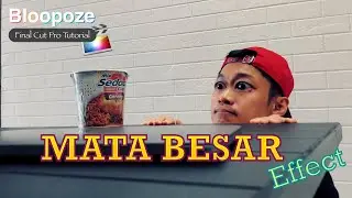 Big Eyes Effect (Efek Mata Besar) | Tutorial Final Cut Pro X 2020 (Indonesia)