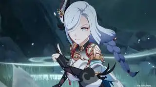 Genshin Impact - Liyue Archon Quest |Shenhe vs Sea Dragon