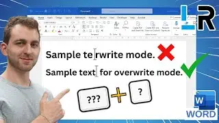 Stop overwriting/deleting text when typing ✅ 1 MINUTE