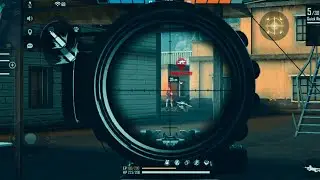1 vs 4 Squad Freefire Gameplay headshot with sniper #freefire #headshot