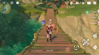 Thorch Puzzle #2 in the bridge Chatracam Cave Sumeru Genshin Impact 3.0