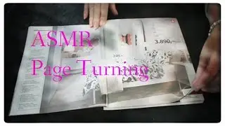 ASMR - Page turning - Paper sounds - Tingles - (No talking)