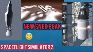 New snek pek from Spaceflight simulator 2 | SFS 2