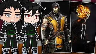 Kaiju No:8 React To Ghost Rider + Scorpion | Gacha react