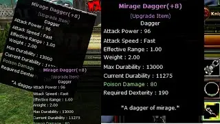 UPGRADE | 3 TANE +8 Mirage Dagger(MUTLU SONLU)