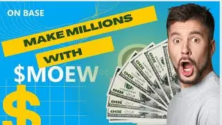 New crypto Millionaire with Bitget Memecoin $MOEW On The #Base Network