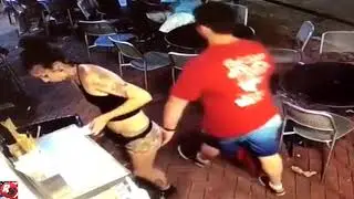 WATCH: Georgia waitress bodyslams man for grabbing her butt