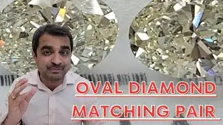 finding a 20ct(10*2) Oval Diamond matching pair, is Not A Joke !
