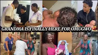 GRANDMA IS HERE FOR OMUGWO 💃| A VERY BIG SURPRISE FOR MY MOTHER IN-LAW | OMUGWO IN NIGERIA 🇳🇬 #vlog