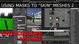 Masks (zones) in 3D Materials 2 : possibilities in UE4