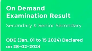 NIOS Latest News Today 