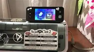 Brother ScanNCut CM350 - Cutting HTV and applying to a Fleece Blanket