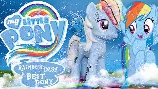 MLP FiM Rainbow Dash Design a pony series of toys Crystal Empire