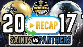 Saints Hold Off Panthers for 20-17 Win, improves to 2-0