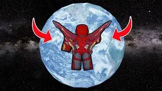 I fly to space in Iron Man Simulator2!