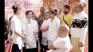 प्रेरणा परमार्थ आश्रम की तरफ से सभी जरूरतमंदों को रेहला मे श्री दत्तात्रेय जयंती पर कम्बल दिया गया