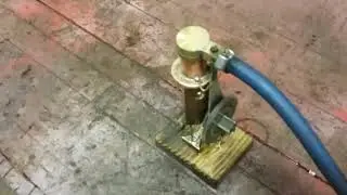 Homemade steam engine