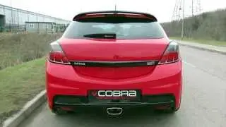 Cobra Sport Astra VXR Non Resonated Cat Back Exhaust System