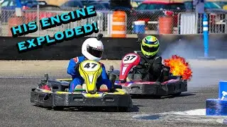 RACING ON THE FACE OF THE SUN 114° | CalSpeed Karting Sprint Series Round 7 Classico CCW