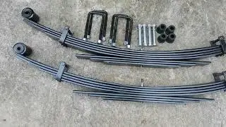 Рессоры передние усиленные для ISUZU NQR 75, NP, NQR 90
