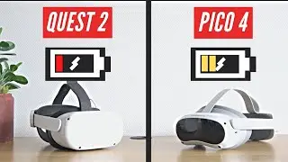 Pico 4 vs Quest 2 Battery Life DRAIN TEST