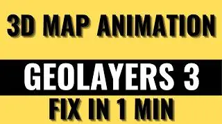 How to Make 3D Map Animation with GeoLayers 3 | After Effects Tutorial