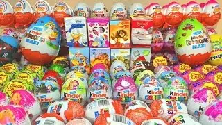 300 Surprise Eggs Kinder Surprise