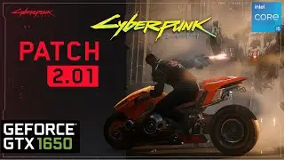 Cyberpunk 2077 2.01 GTX 1650 FPS TEST | GTX 1650 & i5 12400F Benchmark 1080p/720p