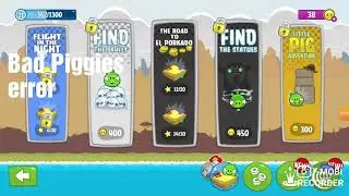 error en Bad Piggies