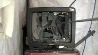 Smash The Memorex CRT TV