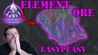 How To Get Quick and Easy Element Ore in the Green Zone! - No Hazmat Required - Ark Aberration