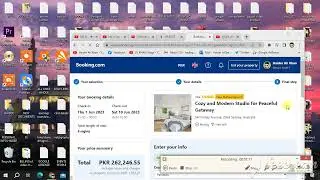 how to connect PAYPAL payment method to BOOKING.COM from laptop or pc?