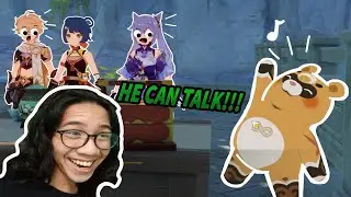 GOUBA CAN TALK?!| Moonchase Festival Story Quest Playthrough/Reaction | Genshin Impact