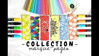 Collection marque-pages aux feutres POSCA et ACTION