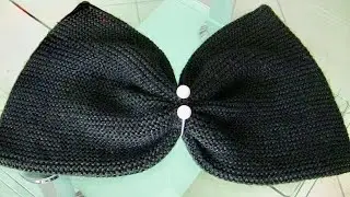 Как связать простой снуд 🧶