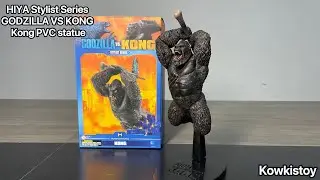Unboxing✨HIYA GODZILLA VS KONG Kong PVC statue #kowkistoy #hiyatoys  #godzilla #monsterverse