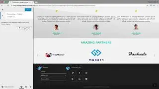 Wordpress Ocean Wp Website Footer Design