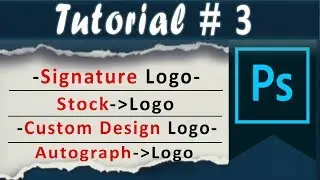 Design  Logos using Photoshop with practical Examples