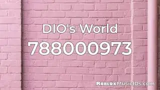 20 Popular Dio Roblox Music Codes/IDs (Working 2021)