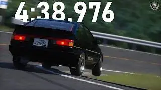 Assetto Corsa World Record | Akina Downhill w/ AE86 Tuned | 