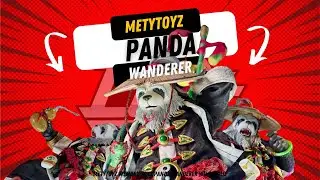 MetyToyz Memory toys Panda Wanderer Wu Qinglie