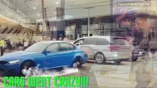 HE SPUN OUT AND HIT A CROWD‼️😱 MWtube_ car vlog.