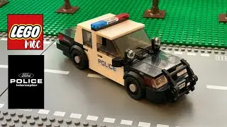 LEGO Ford Crown Victoria Police Interceptor MOC#19