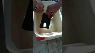 Съёмка под водой телефоном Samsung galaxy s9+.делаем аквапринт красного дерева на чехол