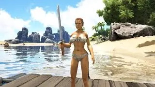 CRAZY MOM GETS A SWORD - ARK SURVIVOR #22