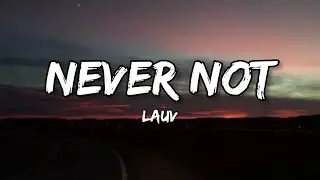 Lauv - Never Not (Lyrics)