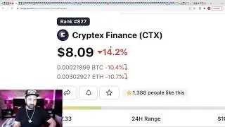 Cryptex Finance (CTX) crypto. Price Prediction. New on Coinbase. 2nd Feb 2022